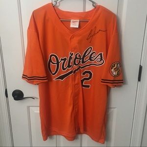 Baltimore Orioles autographed home Jersey